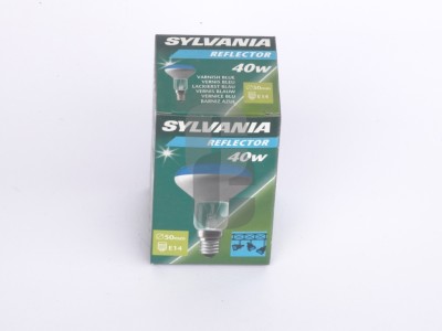 Крушка рефлекторна миньонка - синя Е14-R50                                                                                                                                                                                                                                                                  